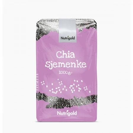 Chia sjemenke 1000g Nutrigold