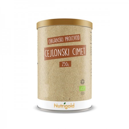 Cimet cejlonski organski Nutrigold, 250 g 