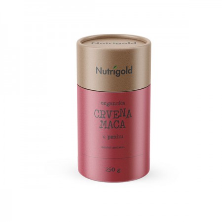 Crveni Maca prah Nutrigold - Organski, 250g 