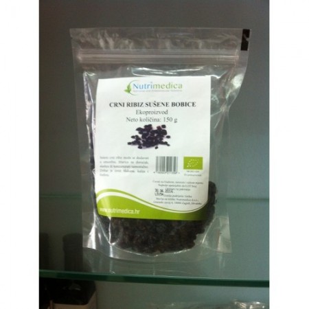 EKO crni ribiz sušene bobice 150g 