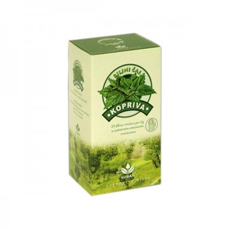 Čaj kopriva filter Suban 37,5g