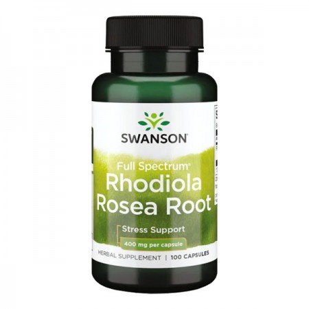 Rodiola korijen Swanson, 400 mg 100 kapsula