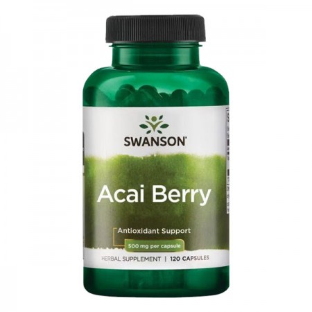 Acai bobice Swanson, 500 mg 120 kapsula