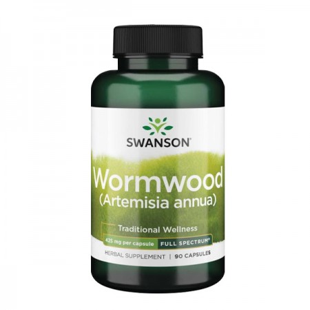 Slatki Pelin (Artemisia annua) Swanson, 425 mg 90 kaps