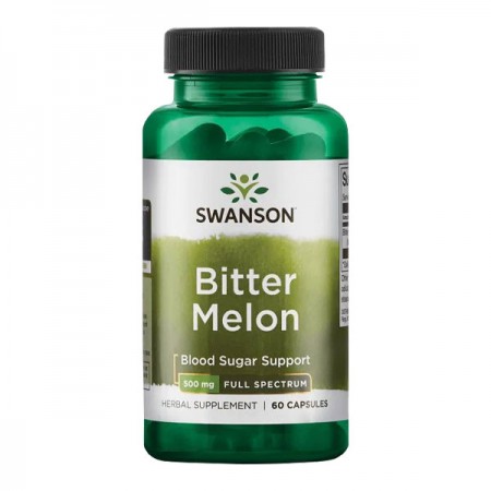 Gorka dinja (Bitter Melon) Swanson 500 mg, 60 kapsula