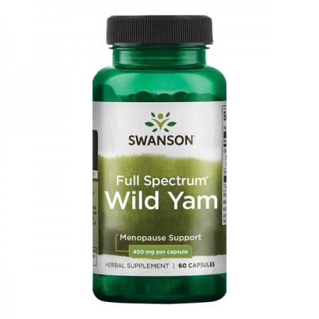 Divlji jam Swanson, 400 mg 60 kapsula
