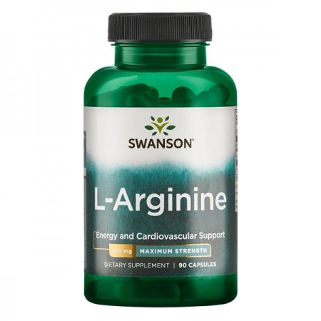 L-Arginine - maksimalna snaga Swanson 850 mg