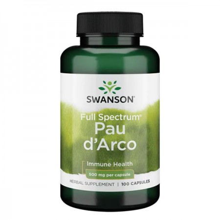 Taheebo kapsule  (Pau d'Arco) Swanson, 500 mg 