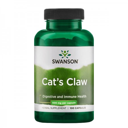 Mačja kandža (Cats Claw) Swanson 500mg, 100 kaps 