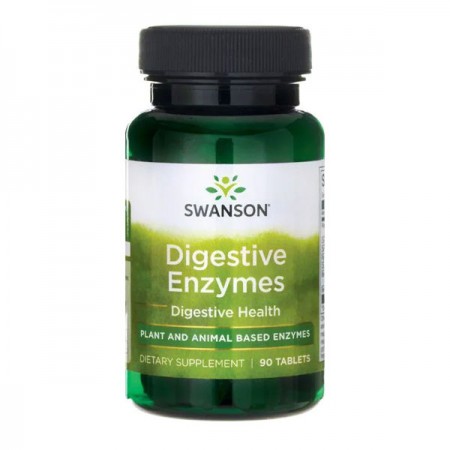 Probavni enzimi Swanson, 90 tableta