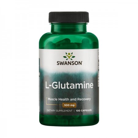 L-glutamin Swanson 500 mg