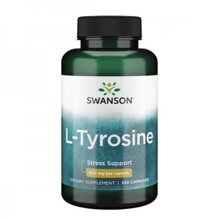 L-Tirozin Swanson 500 mg, 100 kapsula