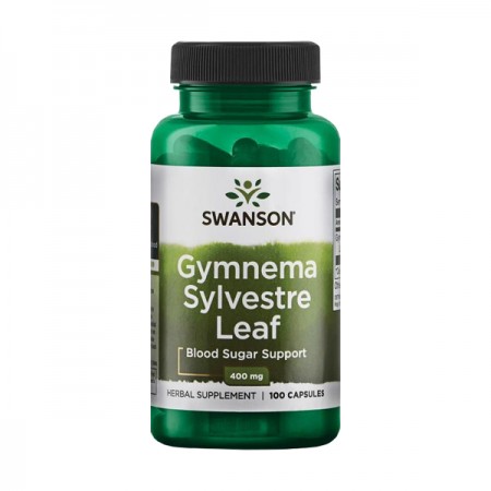Gymnema Sylvestre Srebrna svilenica list Swanson, 400 mg Gymnema Sylvestre Srebrna svilenica list Swanson, 400 mg
