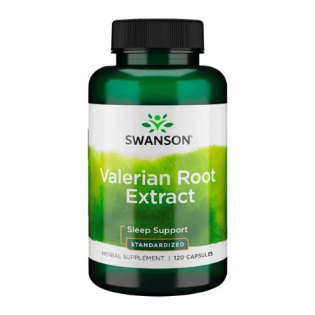 Valerijana – standardizirani ekstrakt korijena  Swanson, 200 mg 