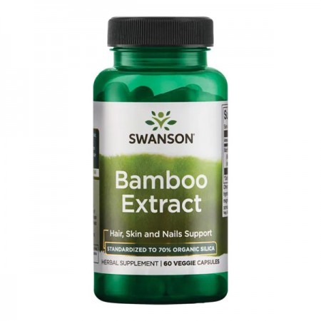 Bambus ekstrakt Swanson, 300 mg 60 kapsula 