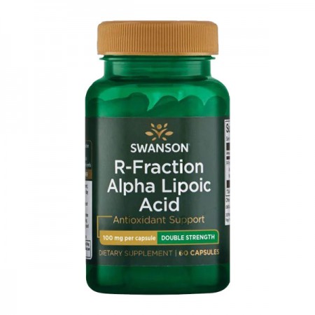 R-fraction alfa lipoična kiselina Swanson, 100 mg